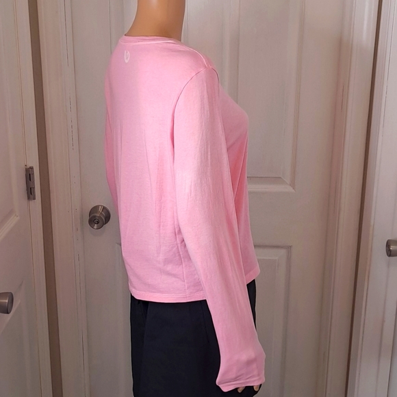 Pink by Victoria's Secret Pink Long-Sleeved Campus T-Shirt - Picture 2 of 5